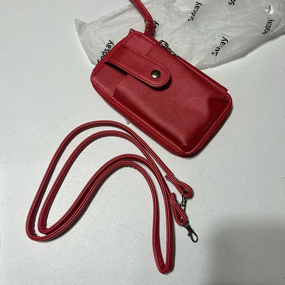 Crossbody wallet/phone carrier